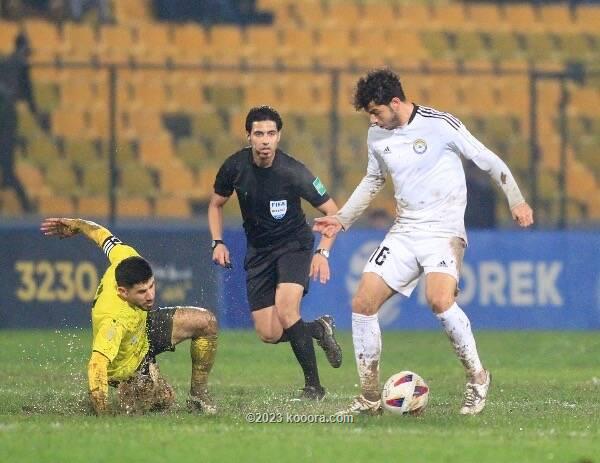 بعشرة لاعبين :الزوراء يفوز على أربيل في ارضه