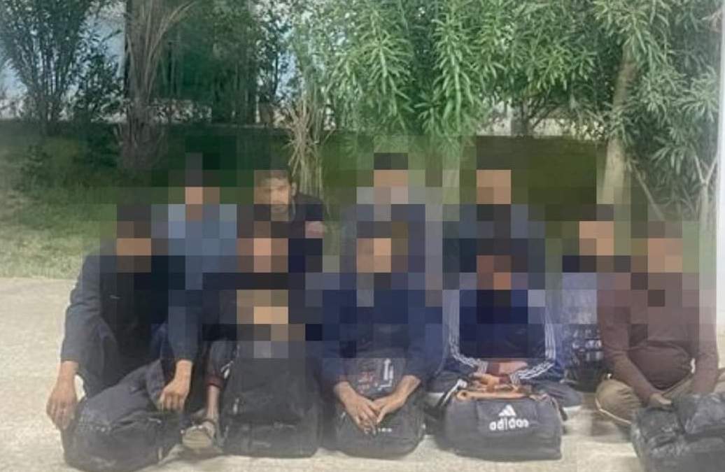 ضبط 8 متسللين أجانب حاولوا اجتياز الحدود غربي نينوى