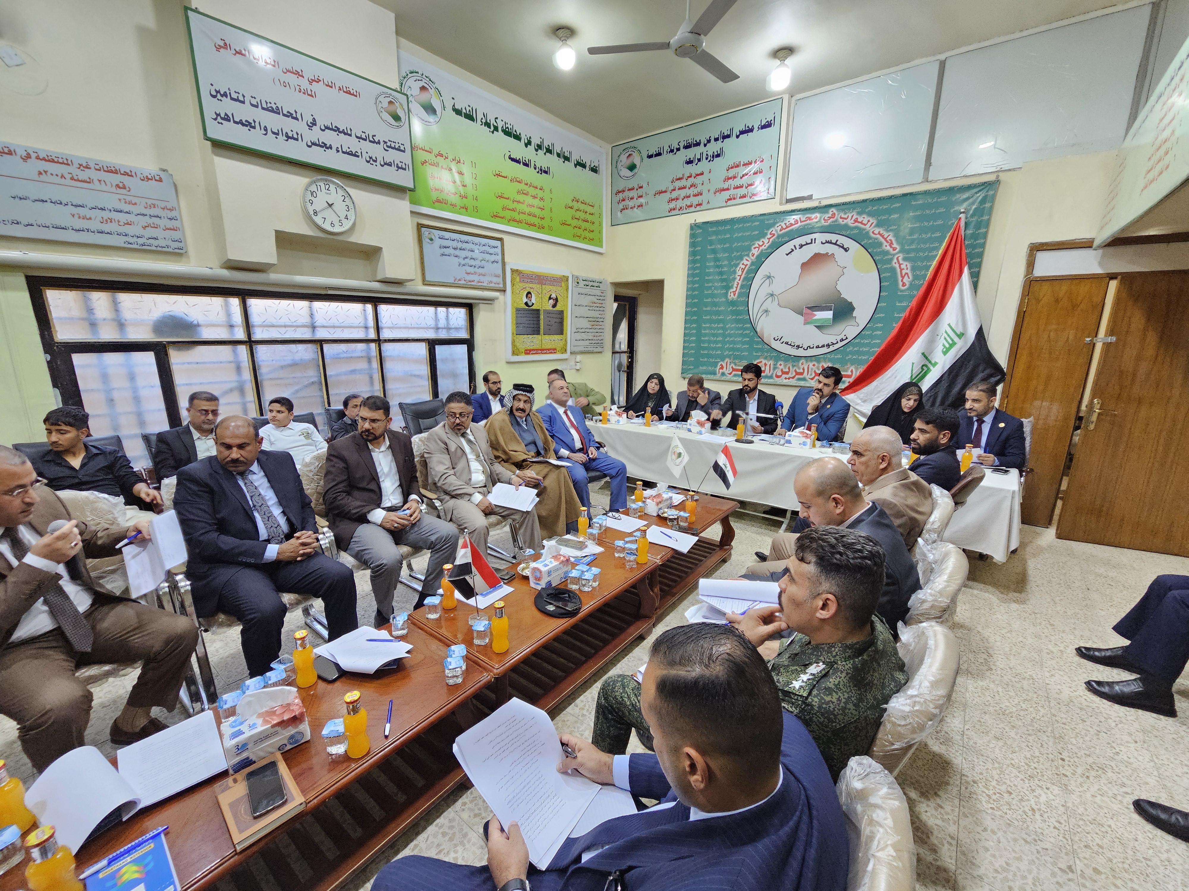 بالفيديو:نواب كربلاء يناقشون قانون مكافحة المخدرات بحضور اصحاب الشان والراي