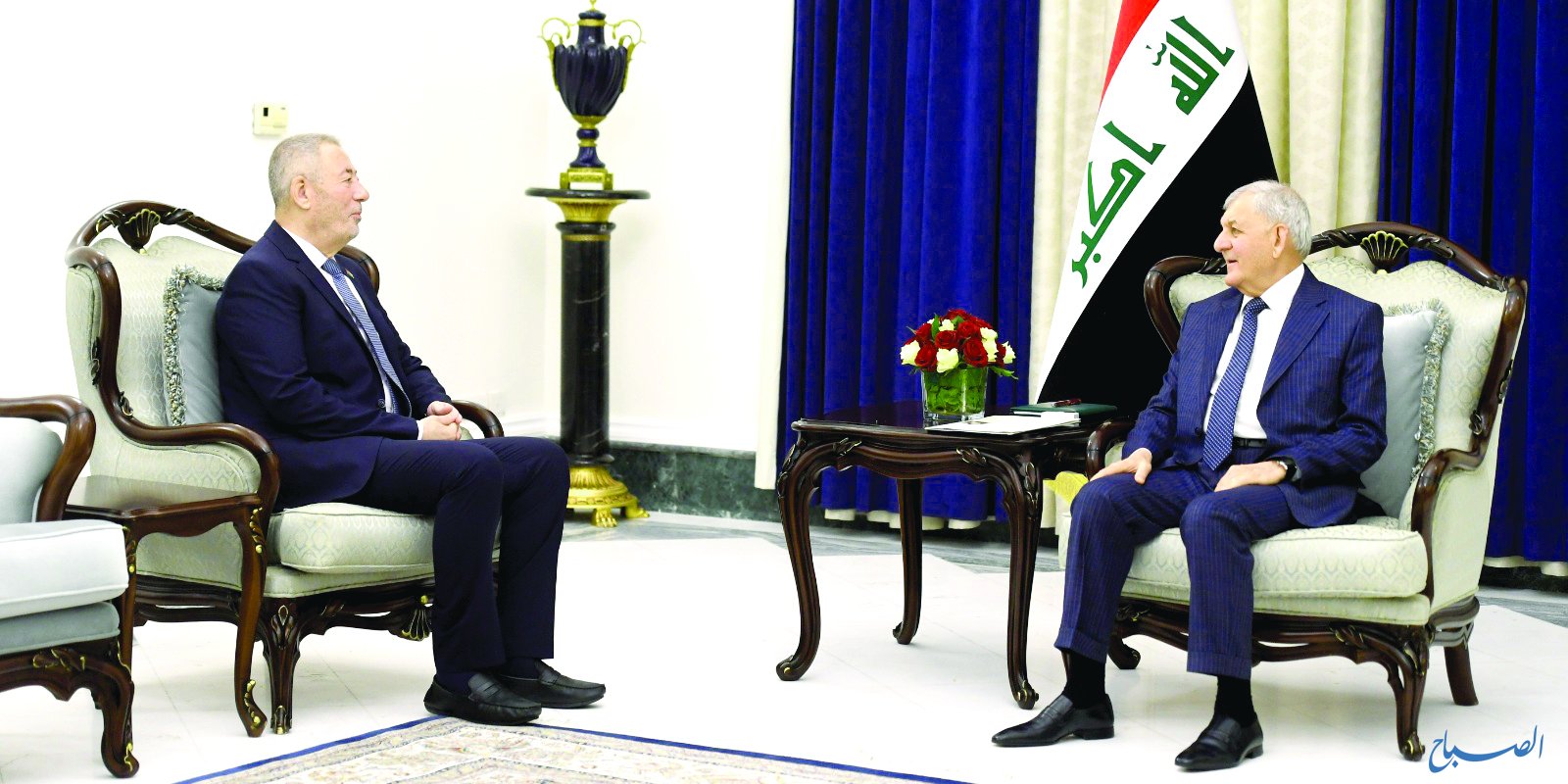 رئيس الجمهوريَّة يستقبل السفير الأردني