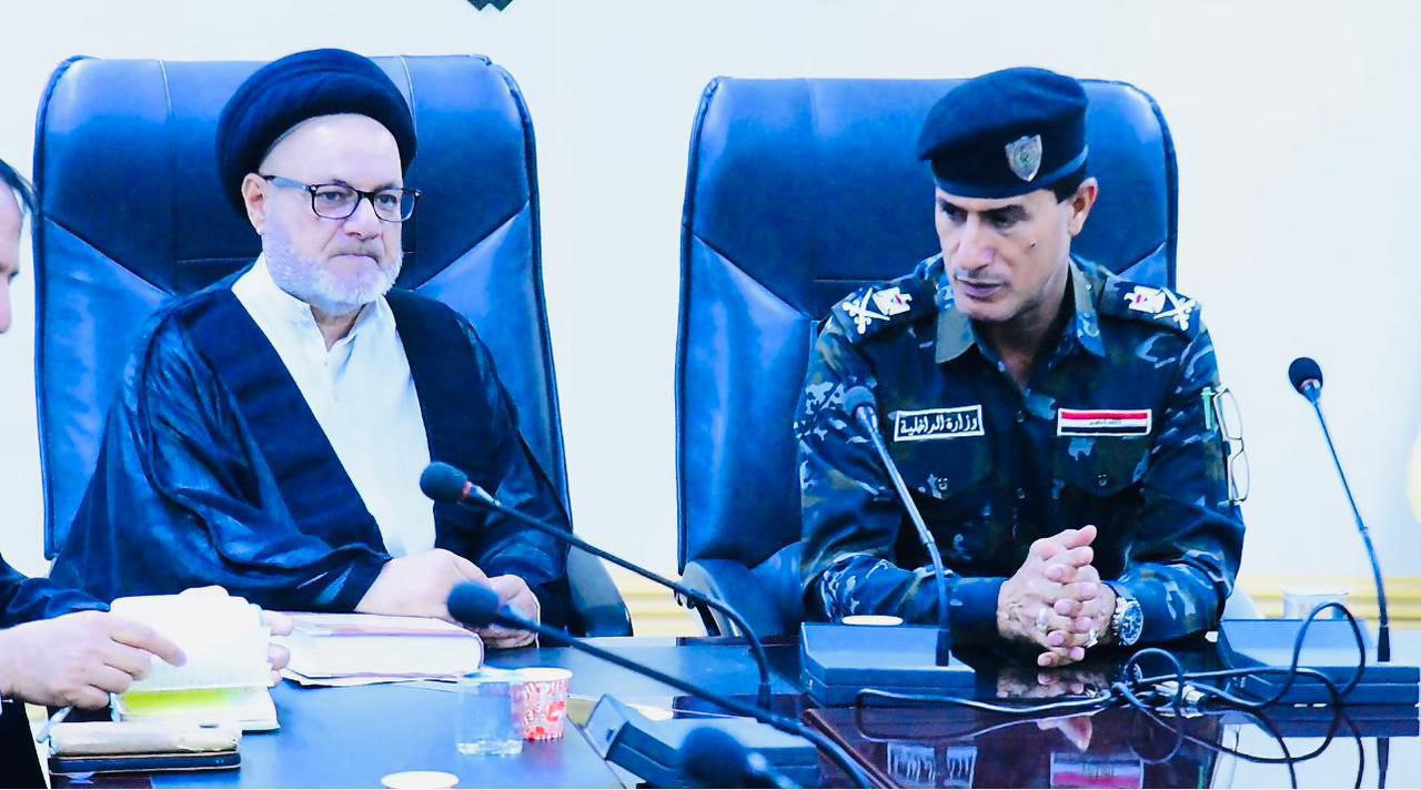 قائد شرطة ميسان ينهي  خلاف عشائري بين عشيرة (كنانة  ) وعشيرة(البو زيد)