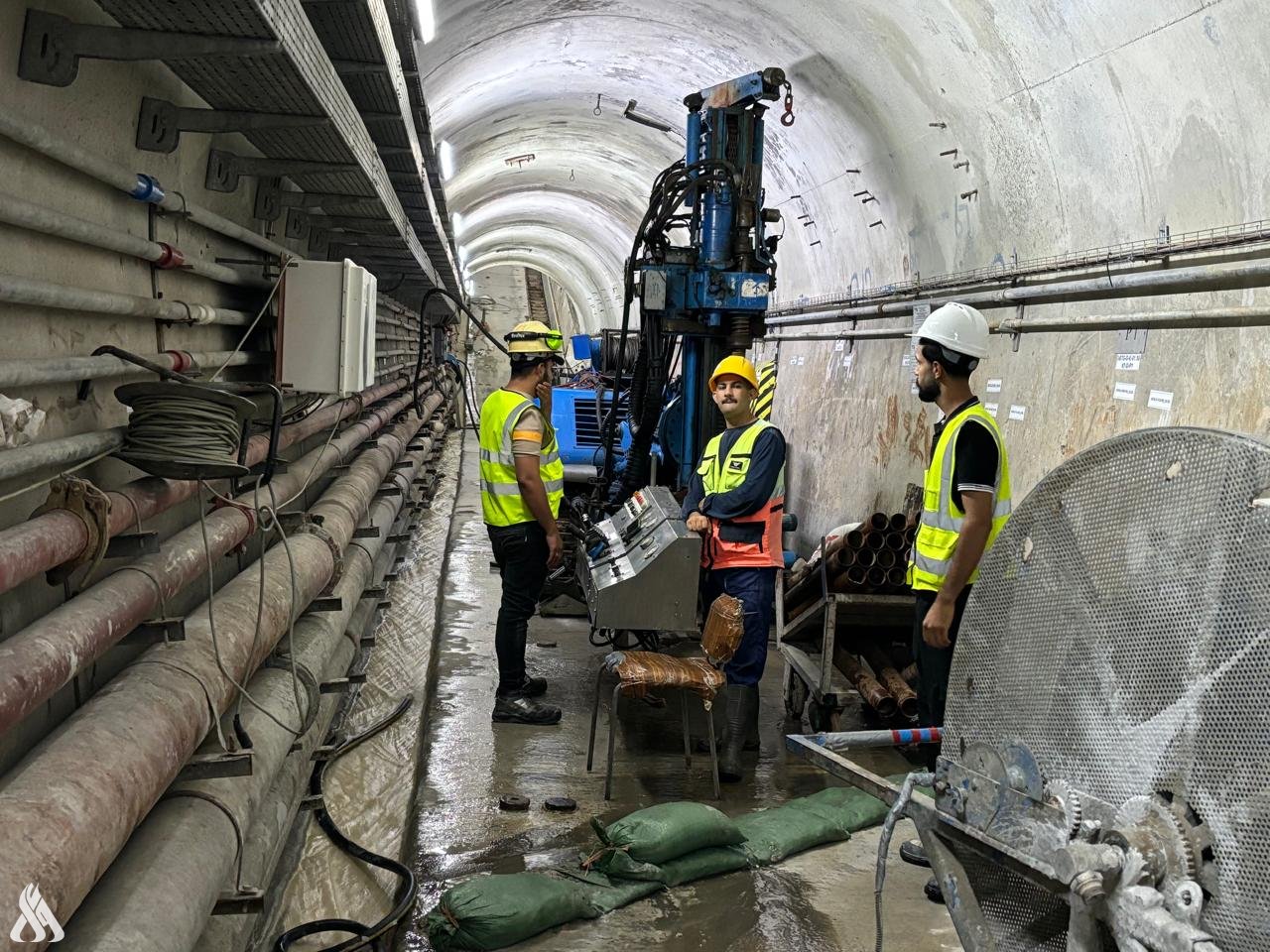 الموارد: سد الموصل آمن وأعمال التحشية مستمرة دون توقف