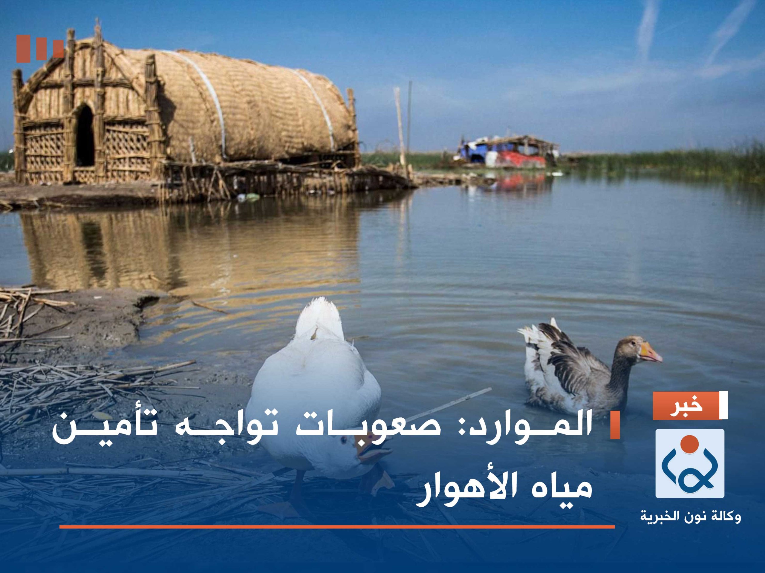 الموارد: صعوبات تواجه تأمين مياه الأهوار