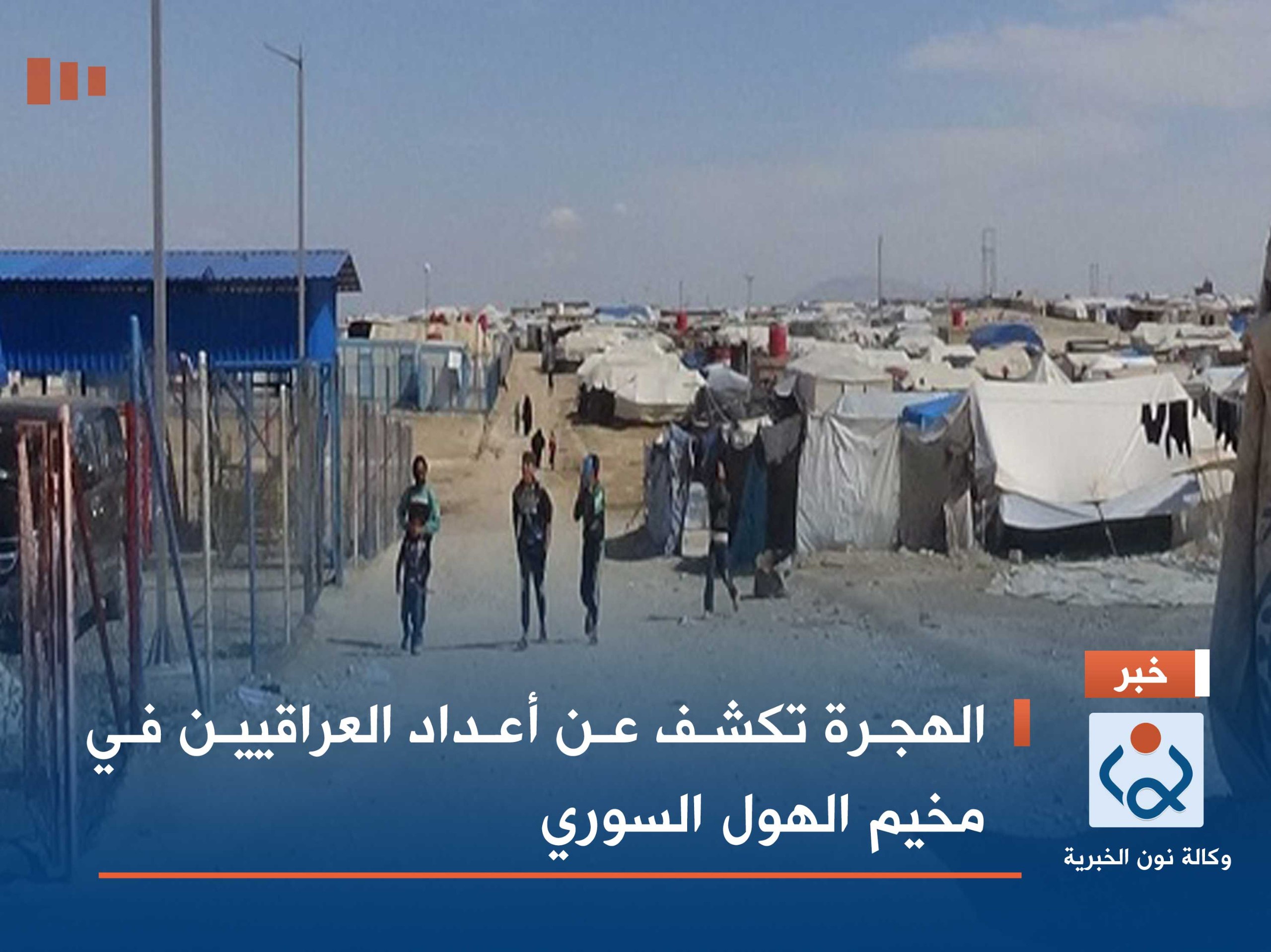 الهجرة تكشف عن أعداد العراقيين في مخيم الهول السوري