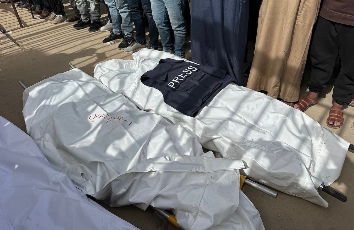 عدد الشهداء الصحافيين يرتفع إلى 209 في غزة.