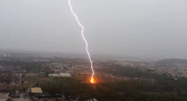 السليمانية :صاعقة برق تودي بحياة امرأة في جمجمال