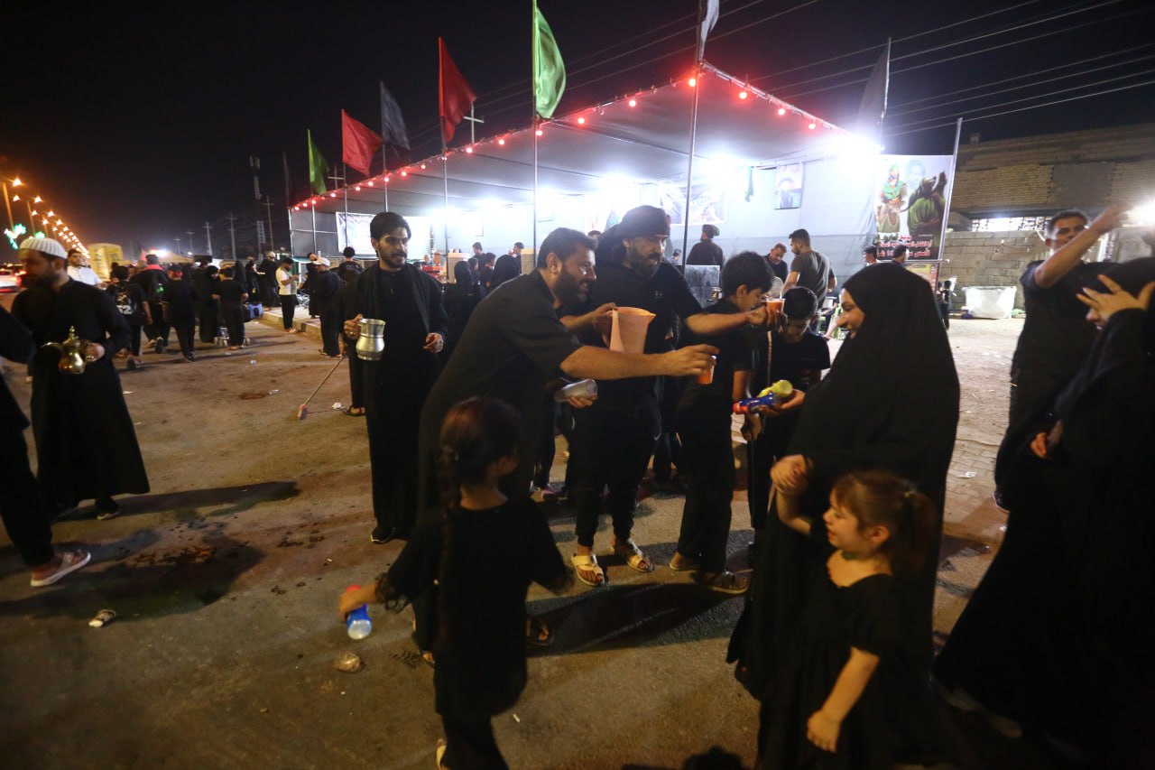 قضاء الهارثة بالبصرة... من الشعائر سرا الى المواكب التي تطعم وتأوي مئات الالاف من الزائرين القاصدين كربلاء
