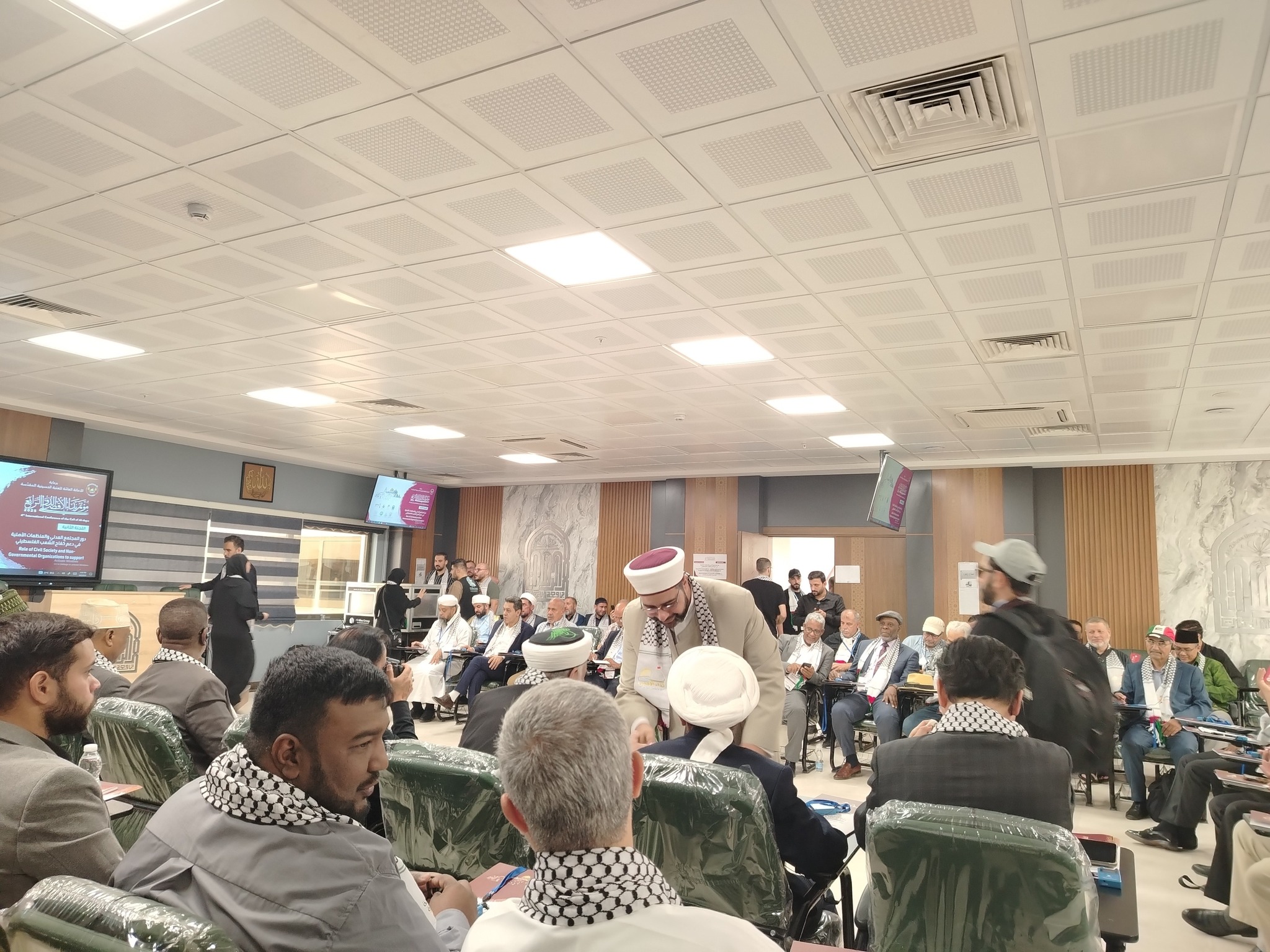 "نداء الأقصى" يواصل أعماله في كربلاء المقدسة  بمشاركة شخصيات من أكثر من 70 دولة