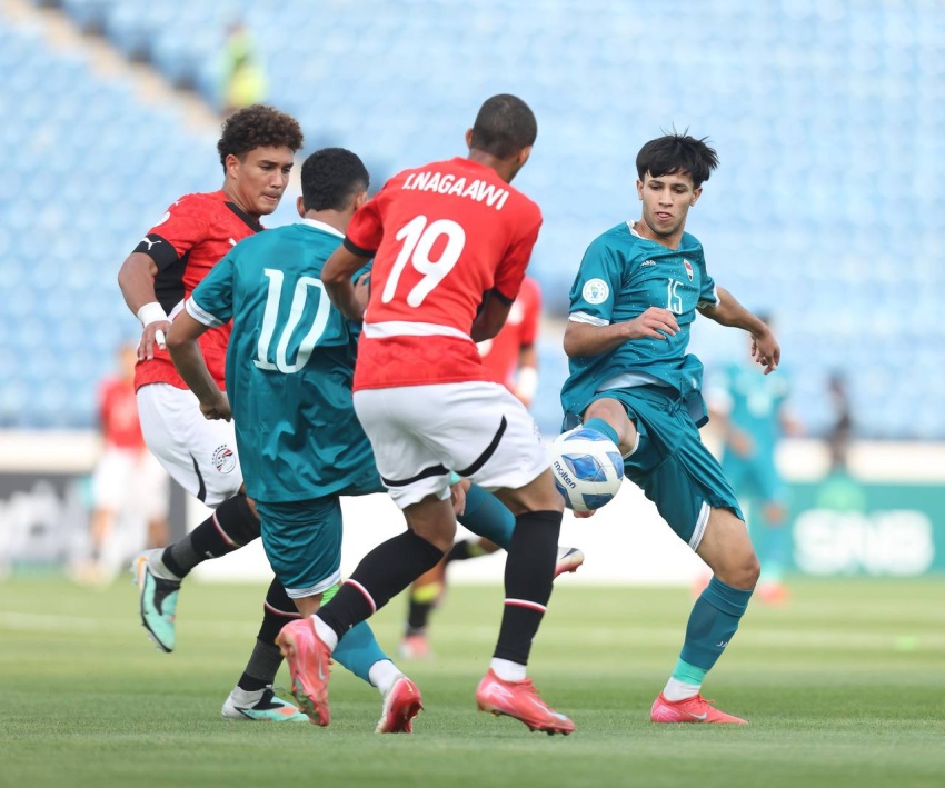 شباب العراق يفوز على شباب مصر ويتأهل الى الدور الثاني لبطولة كأس الخليج