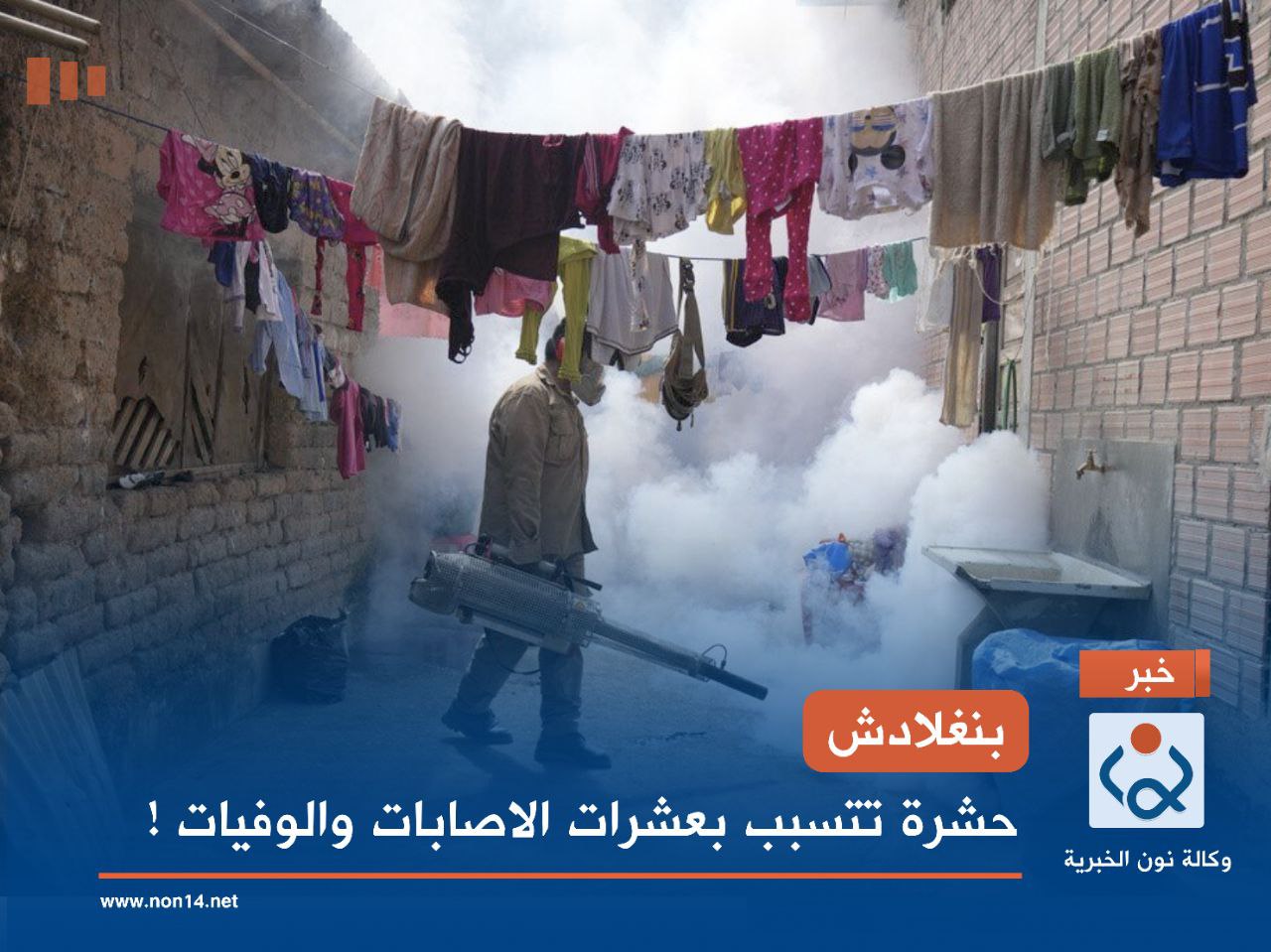 بنغلادش .. حشرة تتسبب بعشرات الاصابات والوفيات !