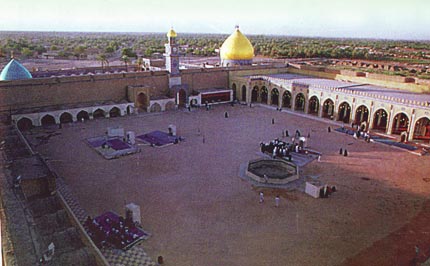 انفجار عبوة صوتية قرب احد المراقد الدينية بالكوفة دون وقوع اضرار