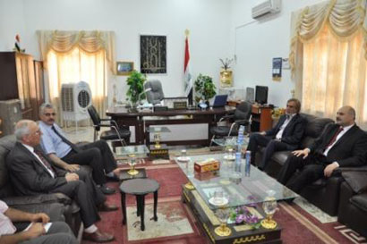 وفد الجامعة الإسلامية في بيروت يزور جامعة الكوفة