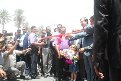 تقرير مصور لافتتاح مجسر الامام  الحسين (عليه السلام) الثاني بحضور عدد من الوزراء