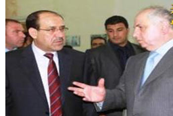 المالكي و الجلبي يؤكدان على ضرورة الحفاظ على وحدة وتماسك التحالف الوطني والانفتاح في الحوار على بقية الكتل