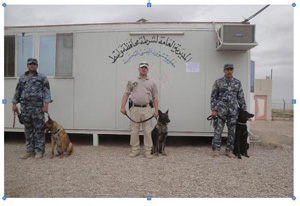 شرطة واسط تستخدم للمرة الاولى كلاب بوليسية المانية وبلجيكية لتعزيز الامن