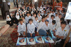 العتبة الحسينية المقدسة تستضيف 100 طفل بينهم عدد من الايتام