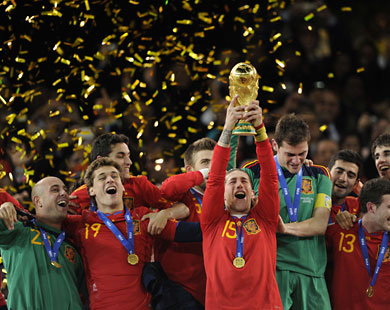 إسبانيا بطلة العالم كرويا للمرة الأولى