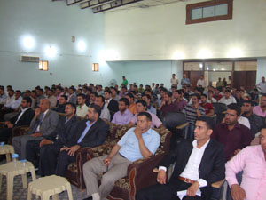 كربلاء تشهد تاسيس مؤسسة الشباب الرسالي المتكونه من 700 طالب جامعي