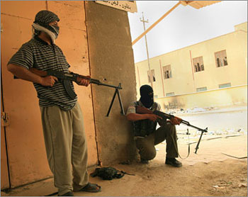 اتساع سيطرة التنظيم المسلح المعروف بحماس العراق في محافظة الانبار