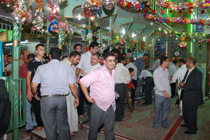 1250 متطوع من كافة المدن العراقية يعملون بجانب منتسبي العتبة الحسينية خلال الزيارة الشعبانية