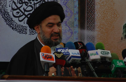 الصافي يطالب السياسيين بتذليل عقبات تشكيل الحكومة ويصف تعامل بعض المحسوبين على الاجهزة الأمنية  بغير المتحضره