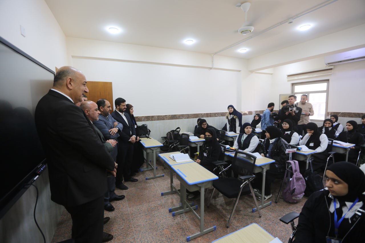 تربية كربلاء تشيد باعدادية مهنية تابعة للعتبة الحسينية وتعلن حصول كربلاء على المراتب الاولى بمسابقة الحساب الذهني في فيتنام