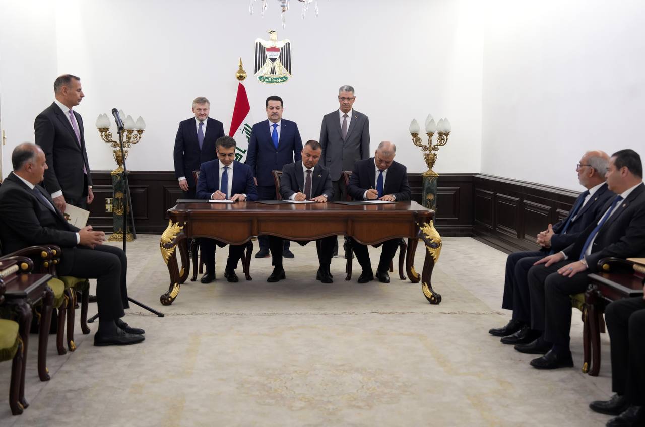 السوداني يرعى مراسم توقيع عقد مع شركة (BP) لتطوير وإنتاج حقول كركوك النفطية الأربعة