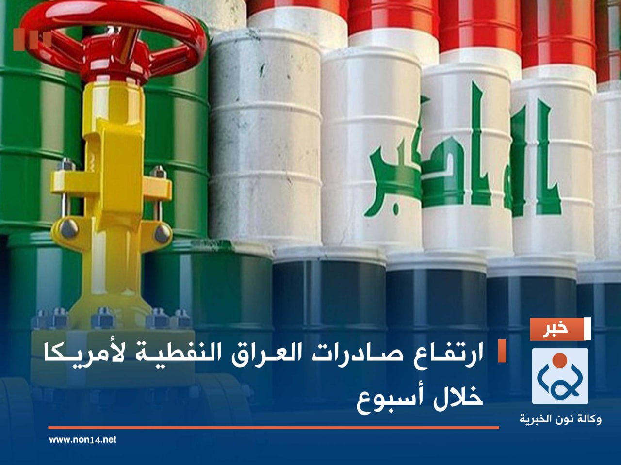 ارتفاع صادرات العراق النفطية لأمريكا خلال أسبوع