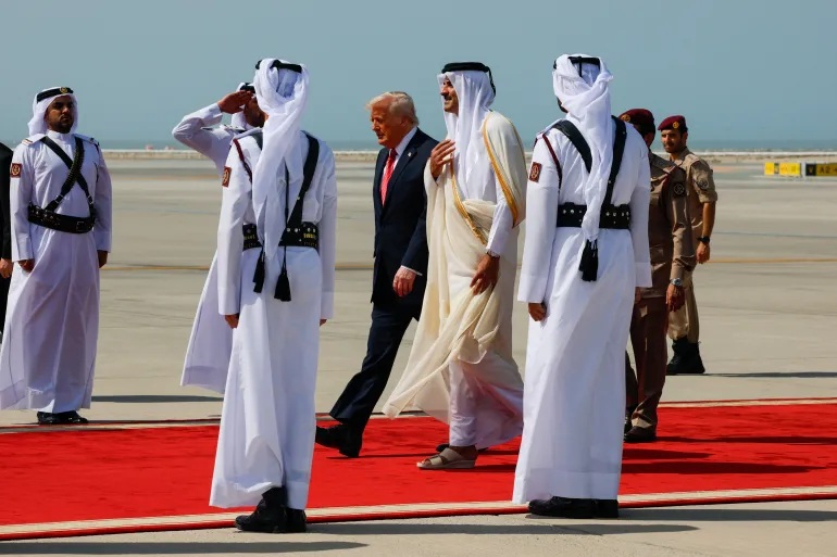 بعد الرياض: ترامب يصل إلى الدوحة
