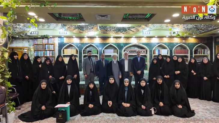 قسم للذكاء الاصطناعي ومختبرات علمية متطورة  ..ممثل السيد السيستاني يكرم متفوقات اعدادية الثقلين المهنية (فيديو)