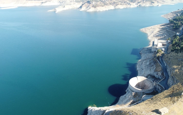 خلو ثلاثة أرباع أكبر سد في إقليم كردستان من المياه