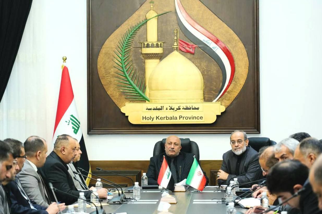 محافظ كربلاء المقدسة يتباحث مع القنصل الإيراني استعدادات زيارة الأربعين