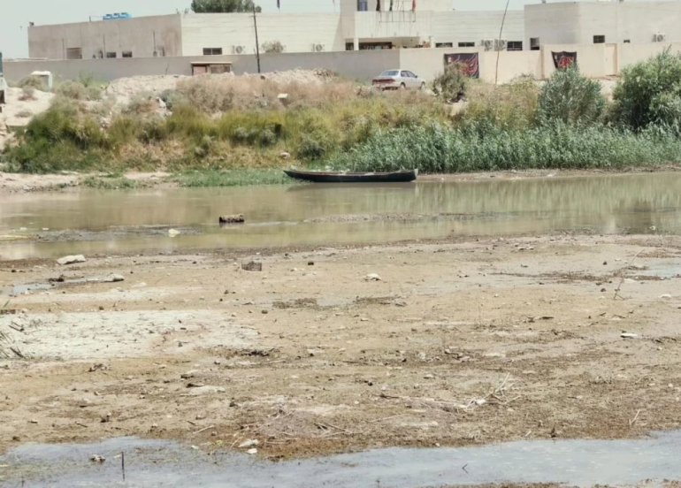 كارثة مائية تضرب ذي قار.. نهر البدعة جاف تماماً للمرة الأولى منذ قرن