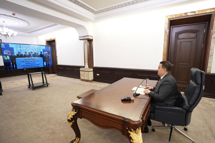 السوداني يطلق مشروع مجاري الصوب الصغير في الحلة