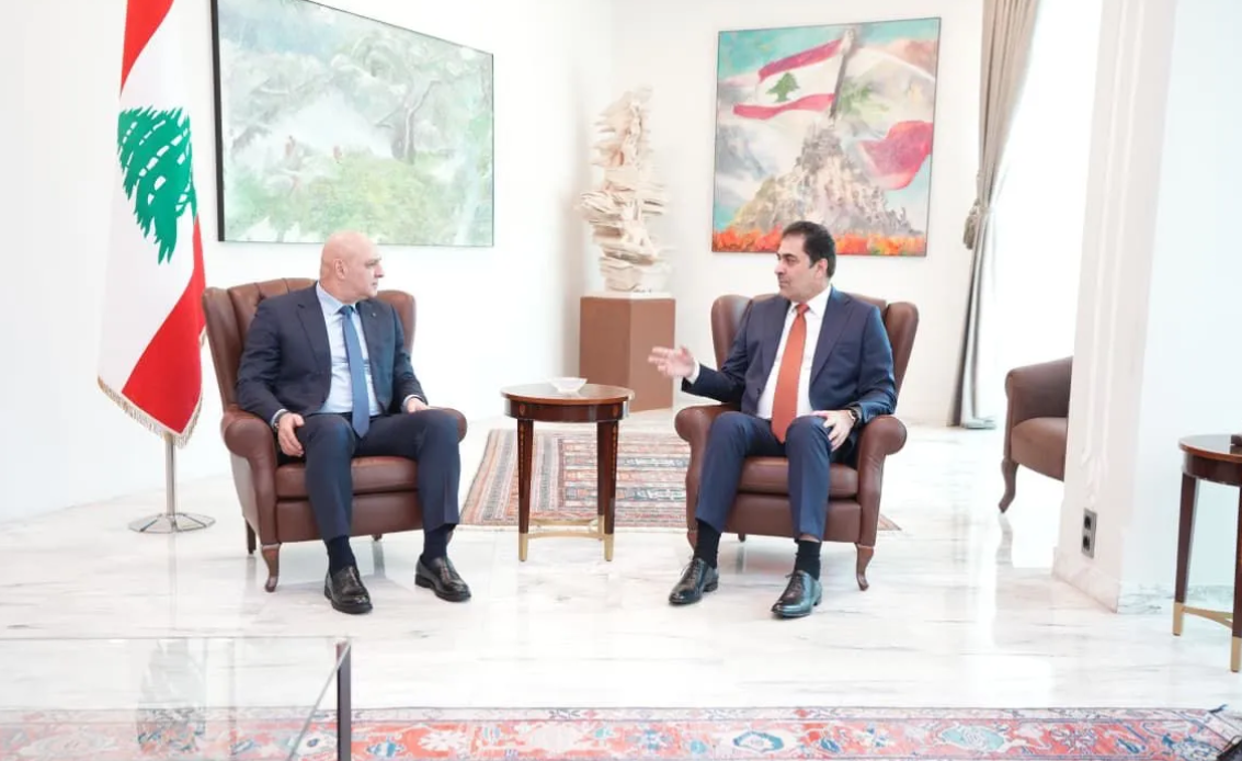 المندلاوي لجوزيف عون: العراق يقف إلى جانب لبنان