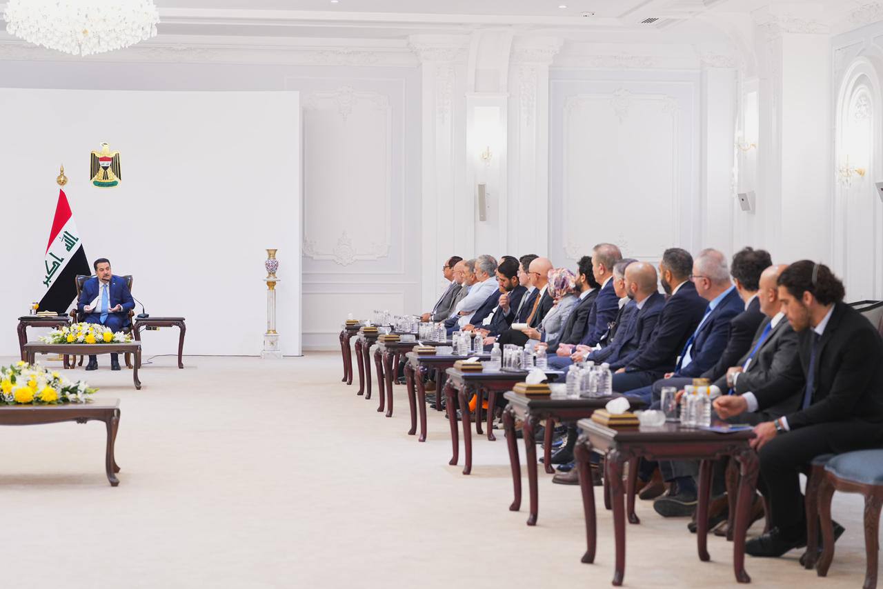 السوداني يستقبل مجموعة من الباحثين العراقيين المغتربين