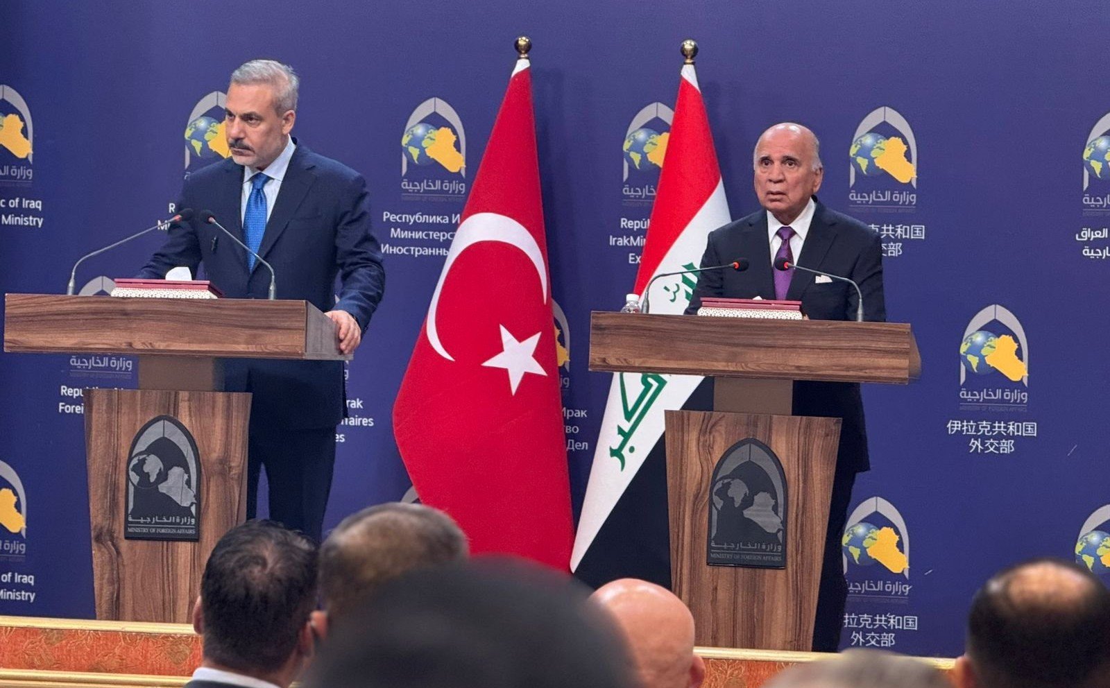 وزير الخارجية مع نظيره التركي: سنوقع وثيقة لكيفية إدارة المياه بين البلدين