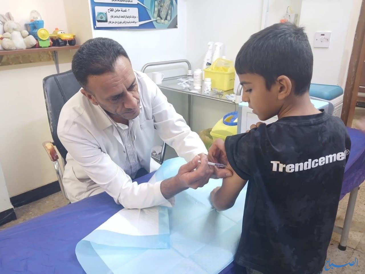 تلقيح أكثر من 7 ملايين طفل ضد الحصبة المختلطة