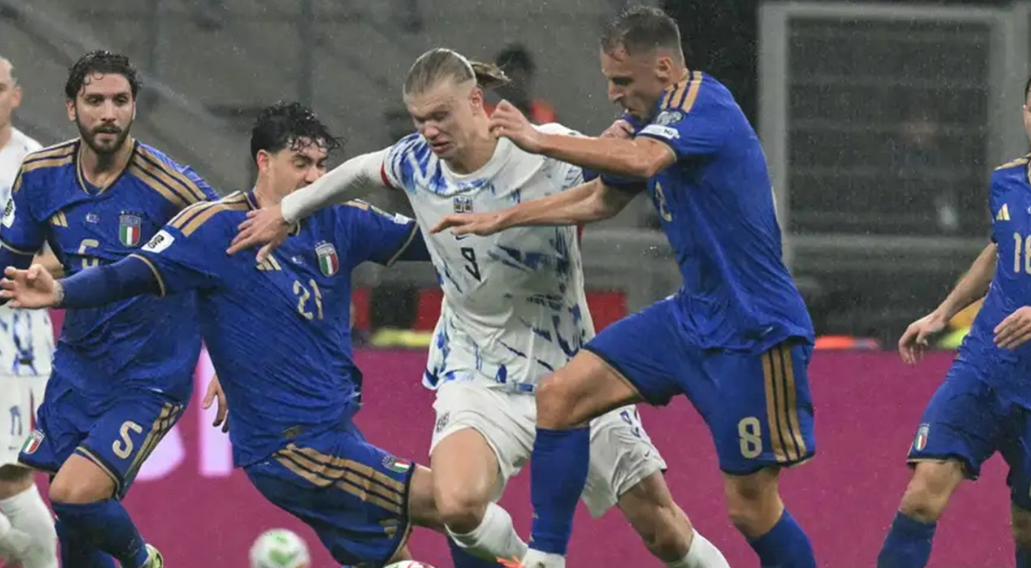 النرويج تهزم إيطاليا وتتأهل الى كأس العالم