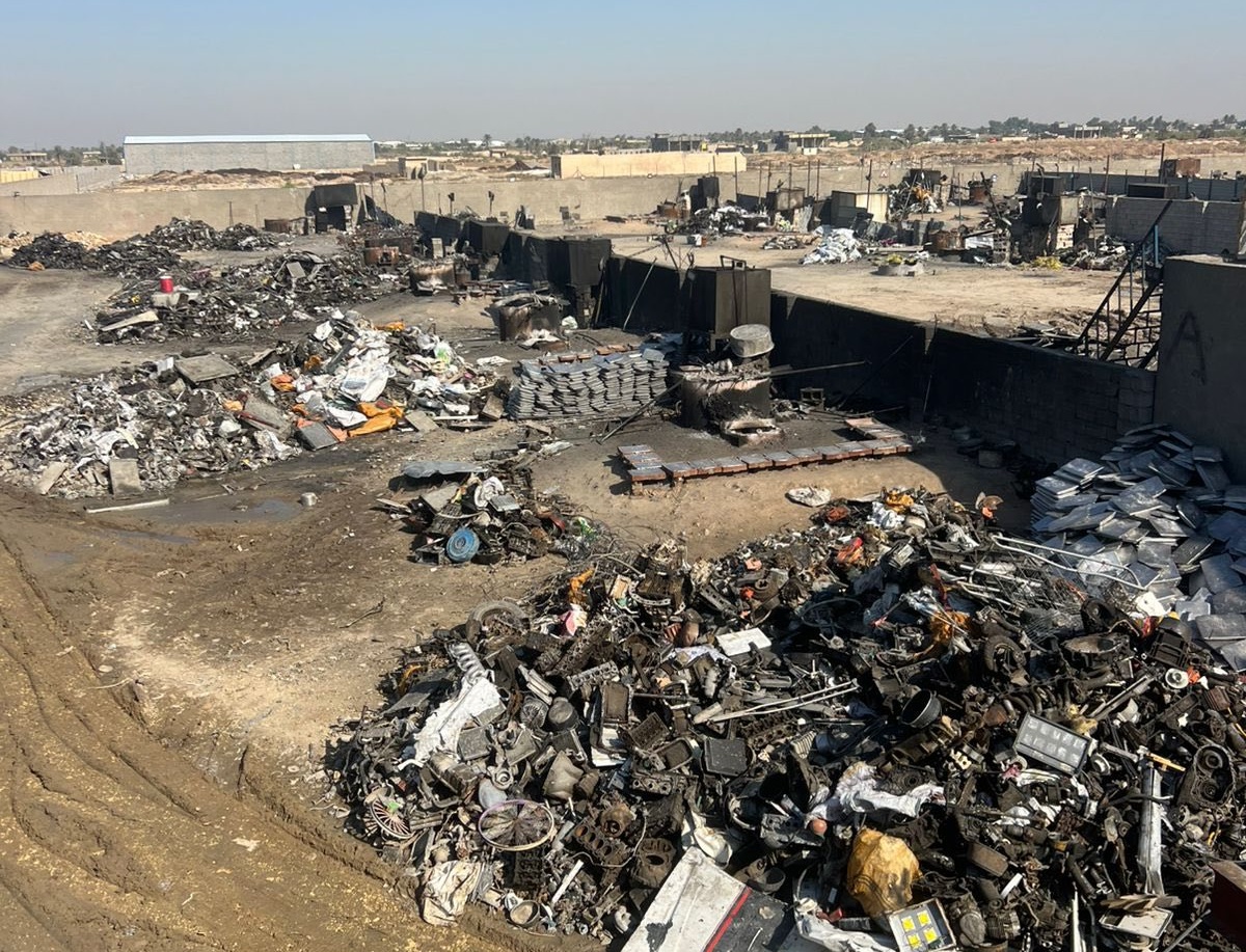 تسبب التلوث.. عمليات بغداد تغلق 25 موقعاً لـ"كور صهر المعادن"