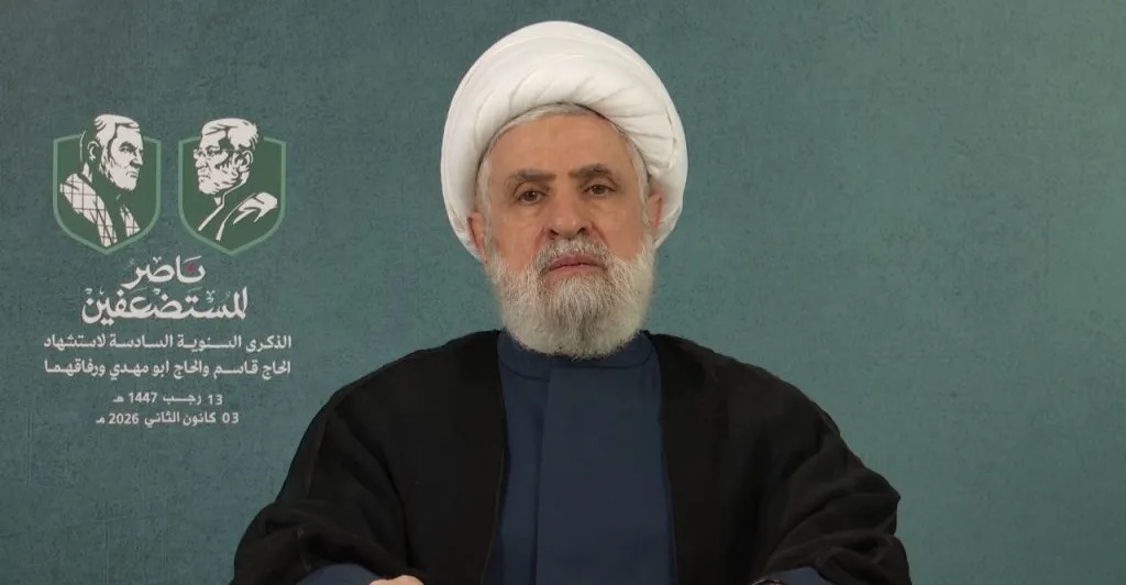 زعيم حزب الله اللبناني يحيي العراق ويؤشر سبب استهداف "المهندس"