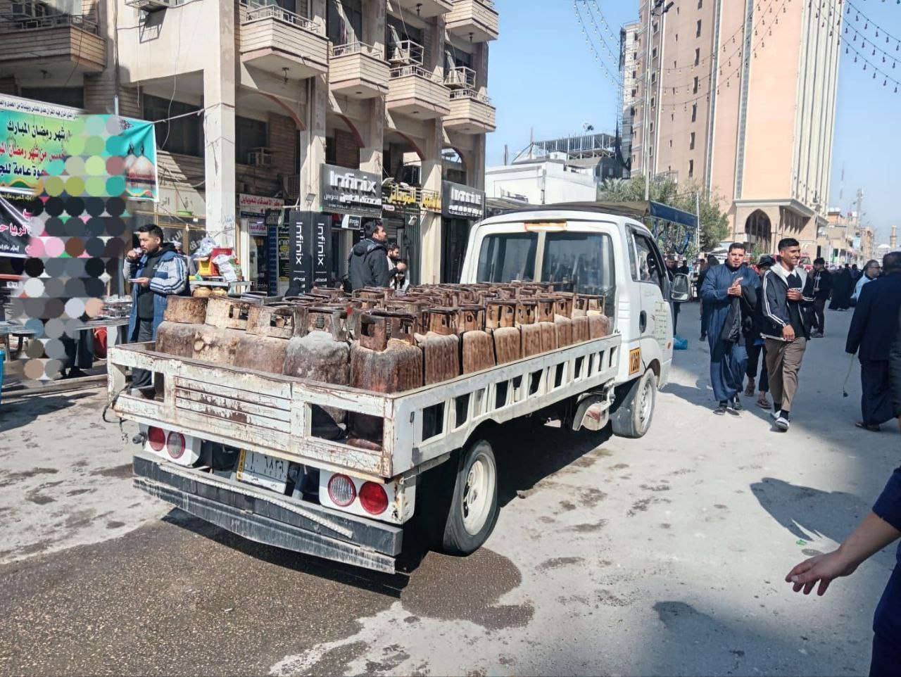 تلافيا لحصول ازمة... فرع كربلاء: توزيع (٣٠) الف اسطوانة غاز يوميا