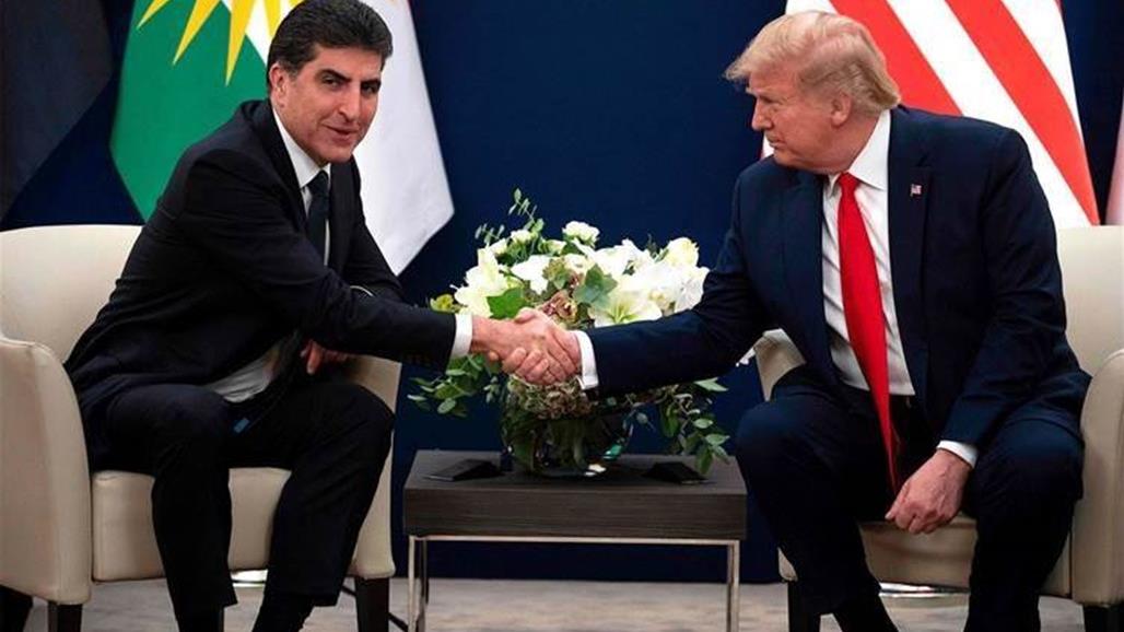البارزاني يلتقي ترامب في دافوس