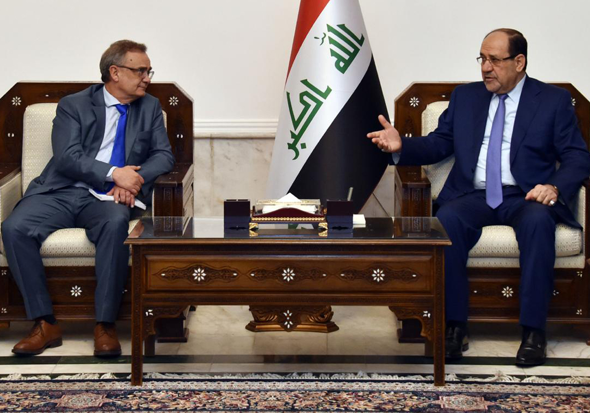 المالكي يؤكد أهمية التهيئة لإجراء انتخابات وتشكيل حكومة تحظى بدعم الجميع