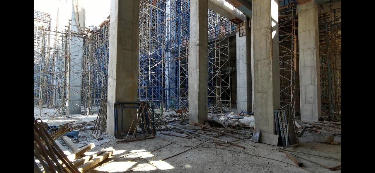 شاهد بالفيديو مراحل إنجاز متقدمة لمقام التل الزينبي في كربلاء