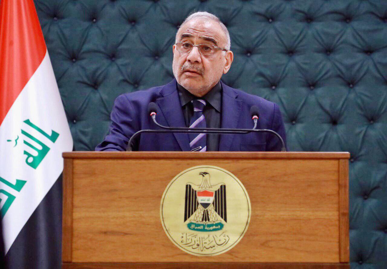 عبد المهدي بشأن وباء كورونا: يجب الإلتزام بالقانون وبحظر التجوال واخذ التحذيرات على محمل الجد