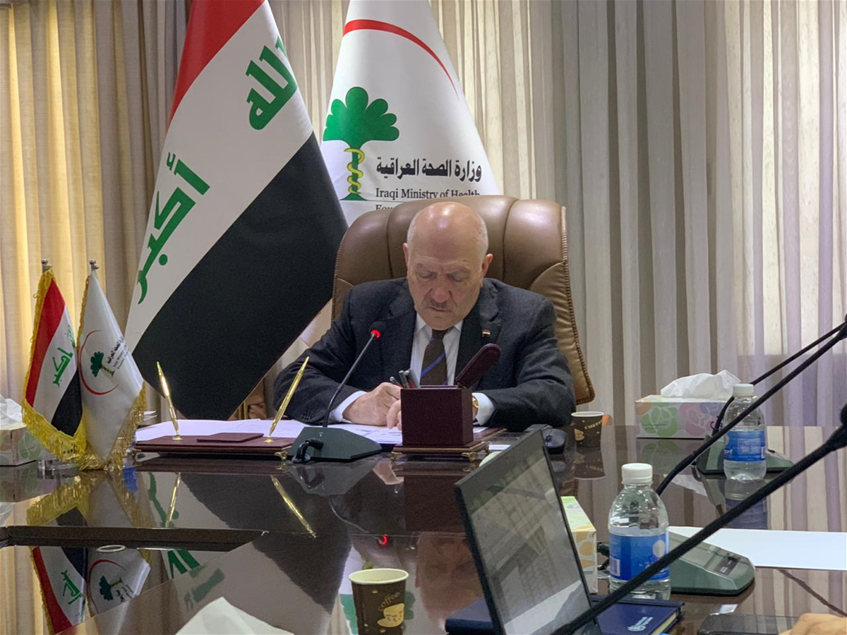 وزير الصحة ينفي ما نشر بشأن تحديد مناطق مشمولة بالحظر المناطقي