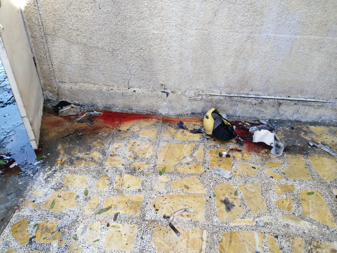 بالفيديو.. وفاة منتسب بالدفاع المدني اثناء عملية اطفاء الحريق في كربلاء