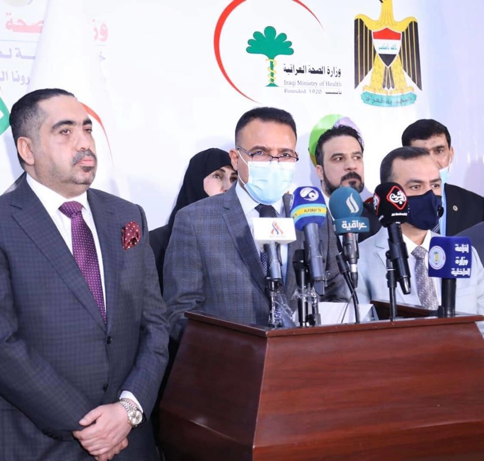 وزير الصحة يعلن البدء بالحظر المناطقي لأسبوعين ويحدد المناطق المشمولة (فيديو)