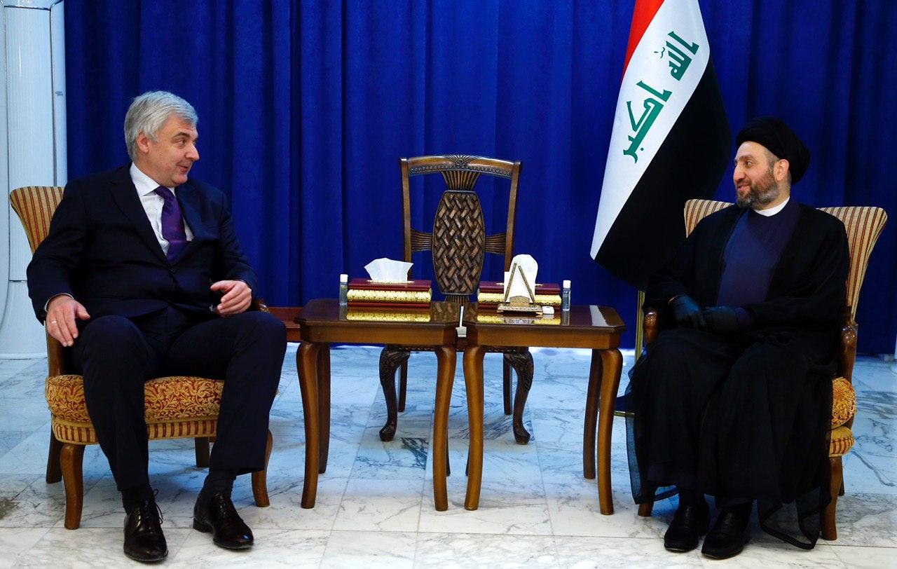 الحكيم للسفير الروسي: العراق ساحة للتواصل بين الفرقاء لا التناحر